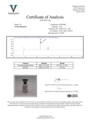 AOD-9604 5 mg